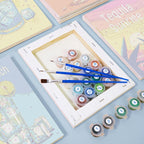 6 Mini Paintings - Happy Hour Cocktail Set