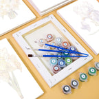 6 Mini Paintings - Flowers Set 2.0