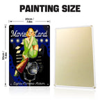 Metal Paint by Number Poster – Movieland