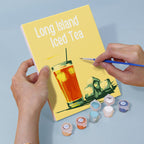 6 Mini Paintings - Happy Hour Cocktail Set