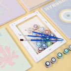 6 Mini Paintings - Coastal vibes set