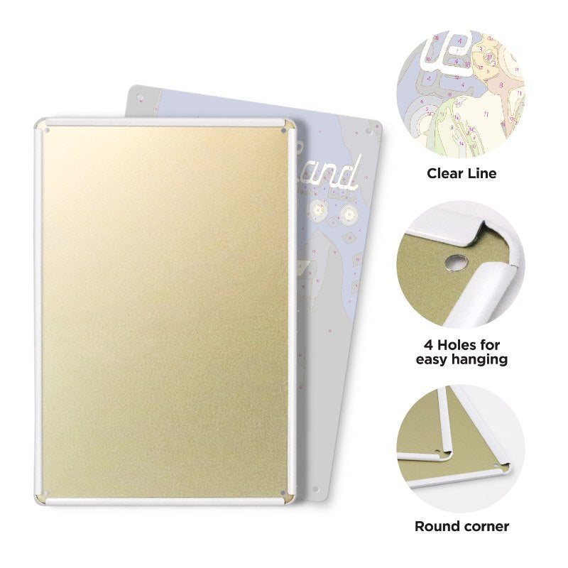 Metal Paint by Number Poster – Movieland