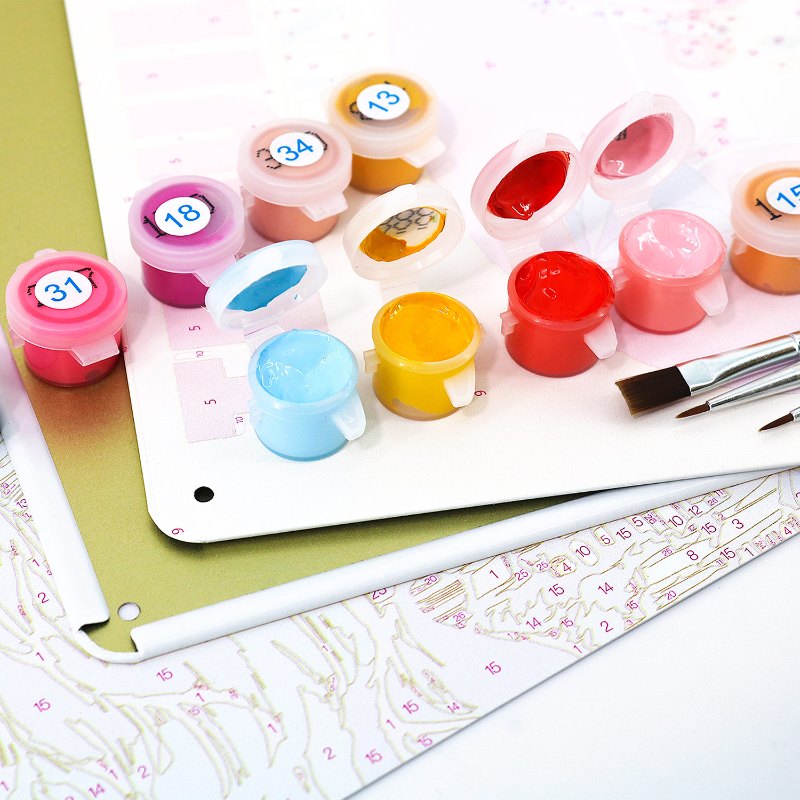 Metal Paint by Number Poster – Movieland