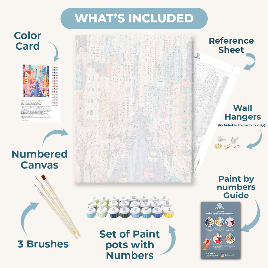 Colorful New York | Paint by Numbers