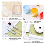 Metal Paint by Number Poster – Ricard Aperitif