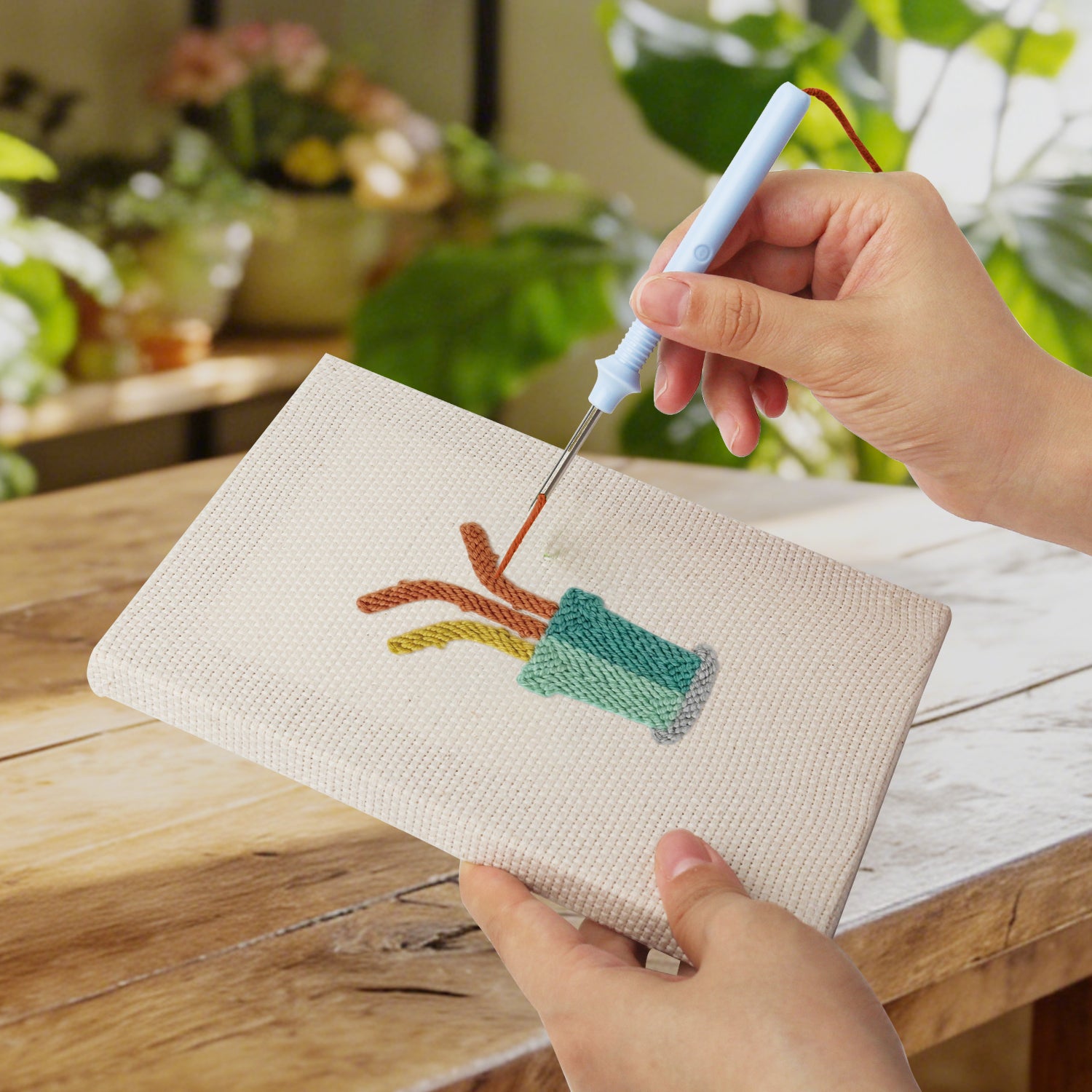 Cactus & Succulents 6 | Mini Punch Needle Kit