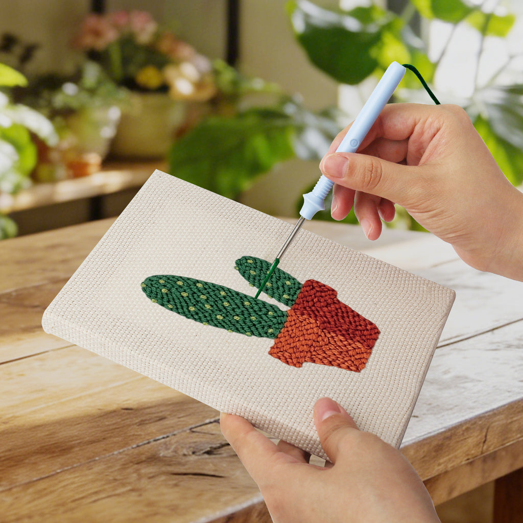 Cactus & Succulents 9 | Mini Punch Needle Kit