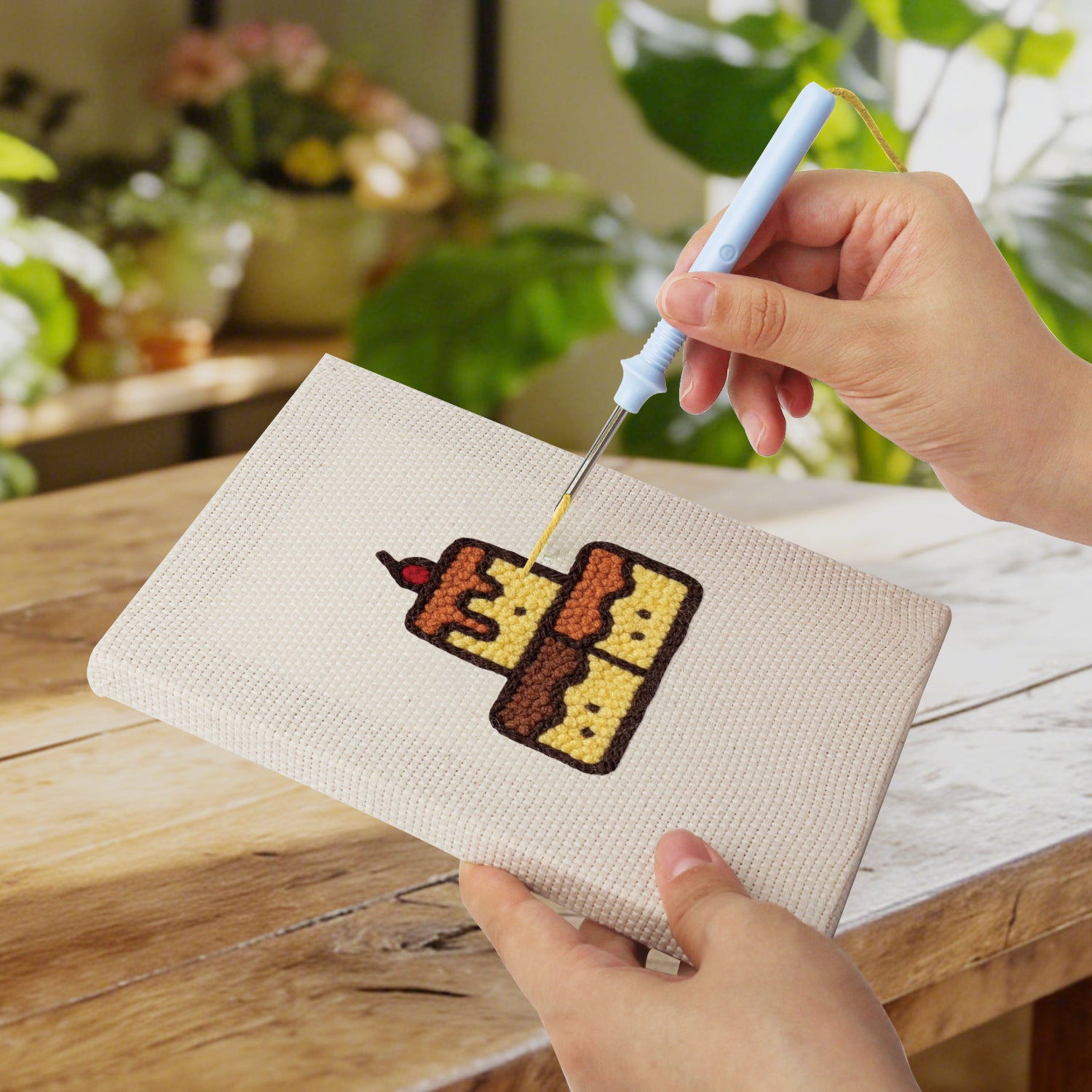 Fast Food 10 | Mini Punch Needle Kit