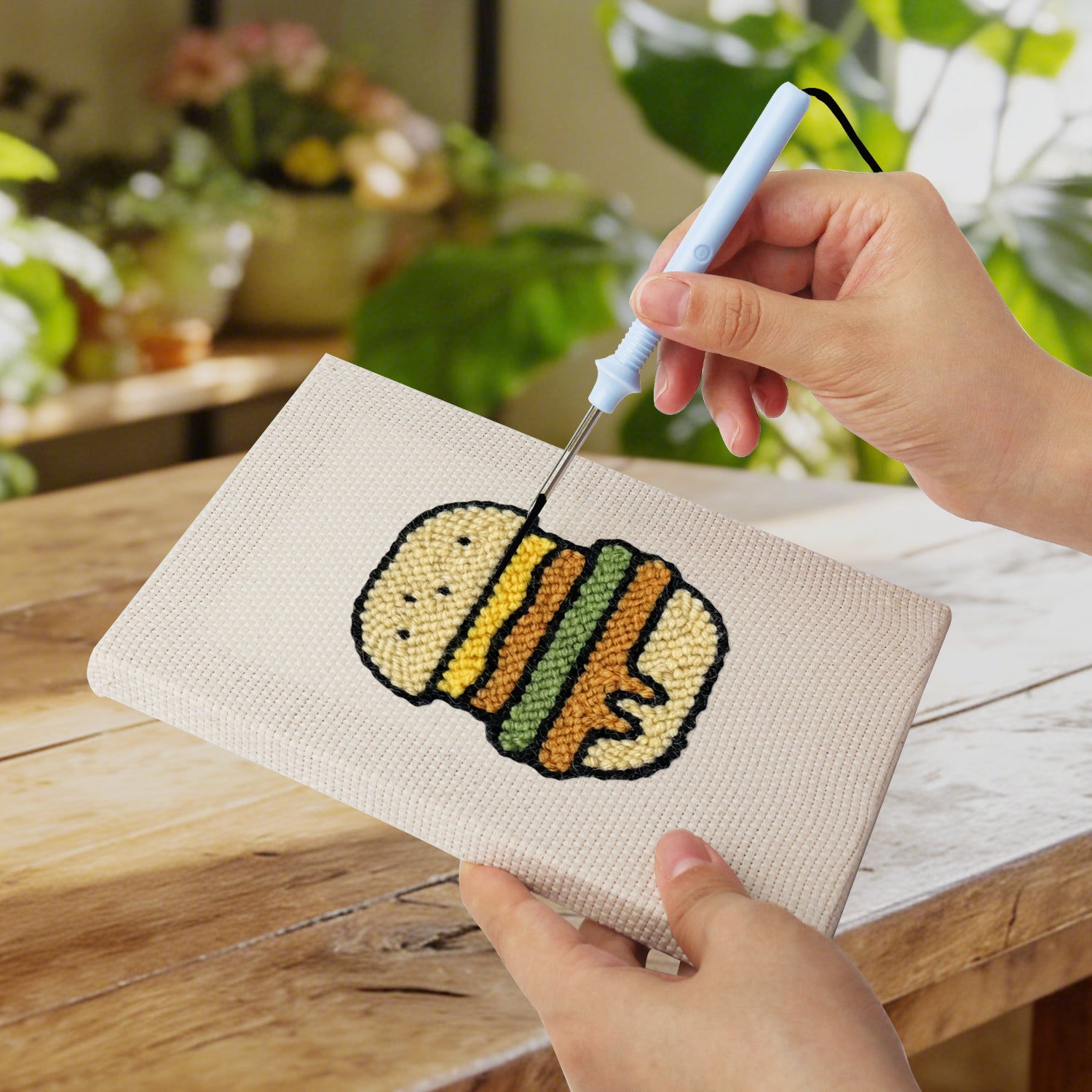 Fast Food 4 | Mini Punch Needle Kit