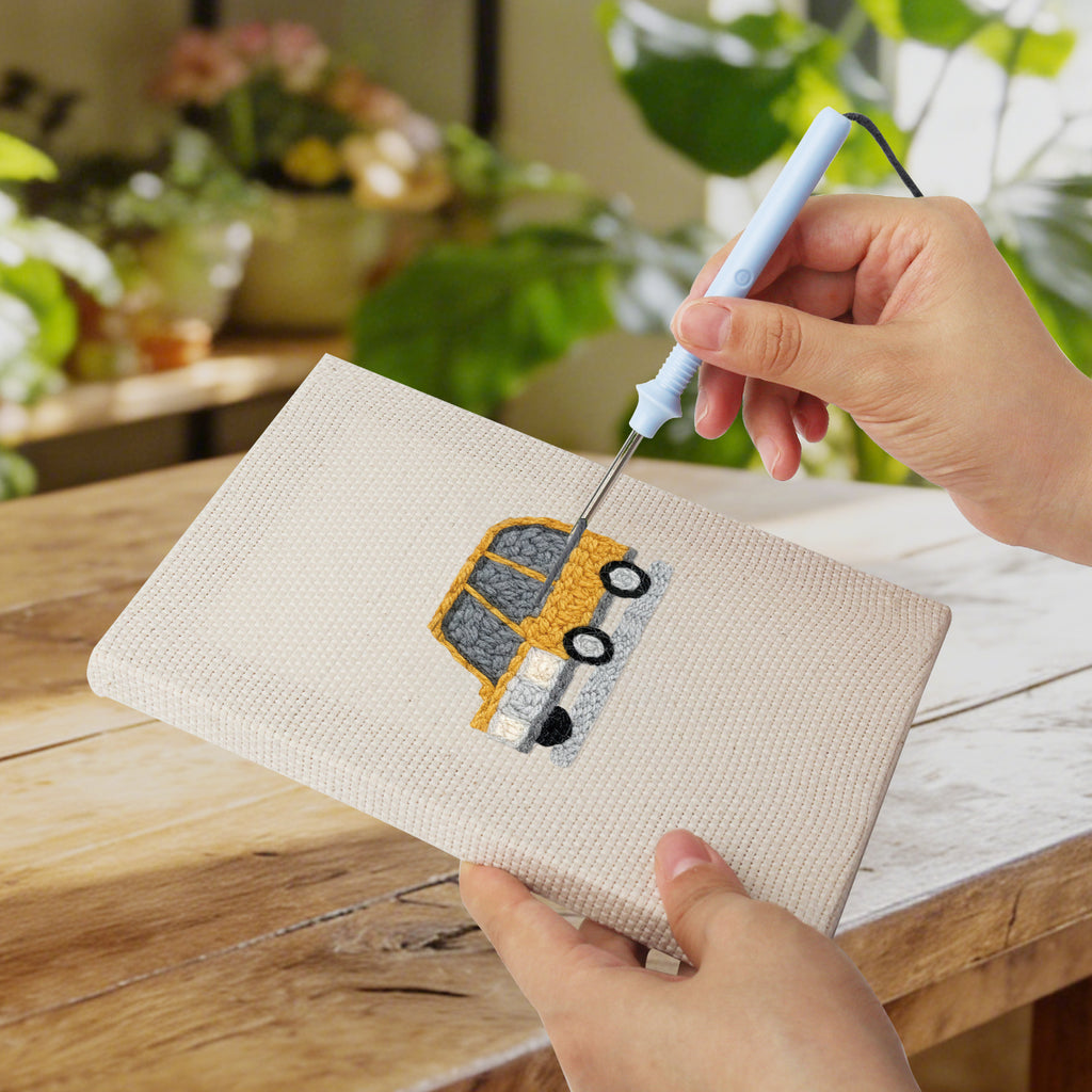 Traffic & Road Signs 2 | Mini Punch Needle Kit