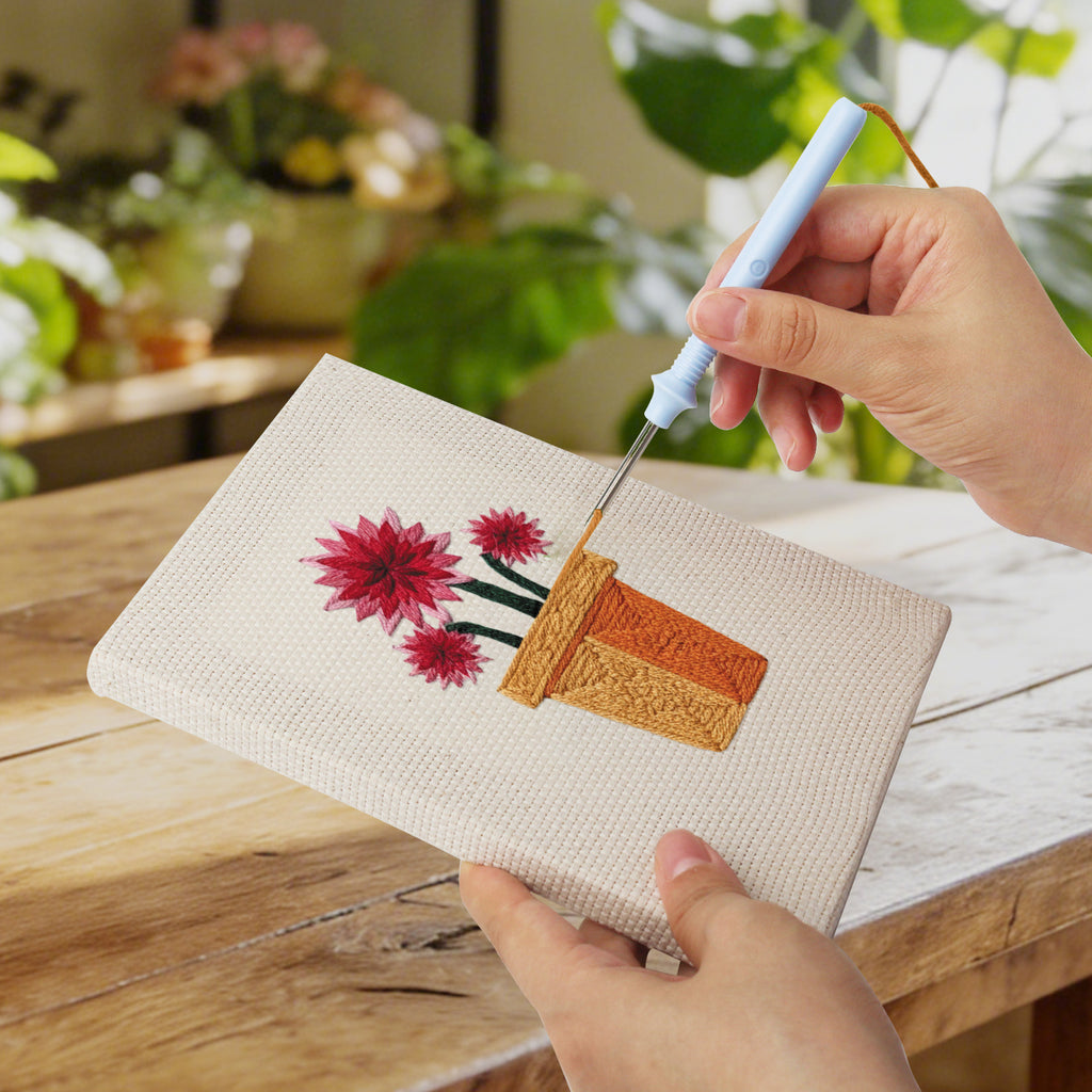 Floral Plants 5 | Mini Punch Needle Kit