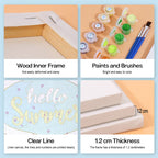 6 Mini Paintings - Summer Melon Set