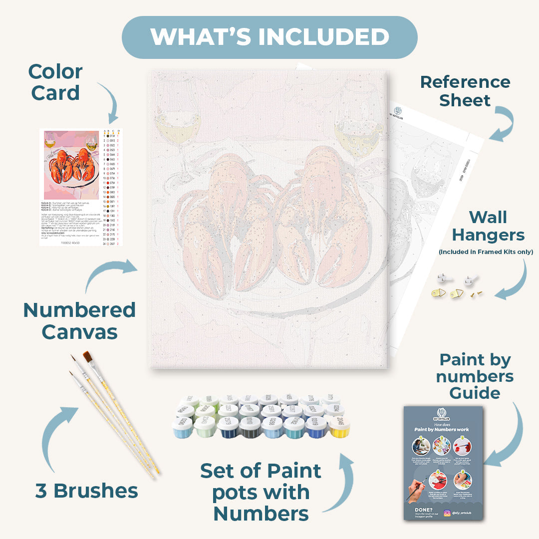 Lobster | Paint by Numbers