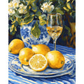 Lemons and Wine | Paint by Numbers