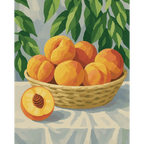 Peach basket | Paint by Numbers