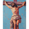 Jesus on the cross | Paint by Number