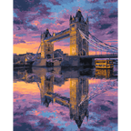 Tower Bridge reflection | Paint by Number