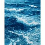 Into the waves | Paint by Number