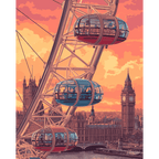 London skyline | Paint by Number