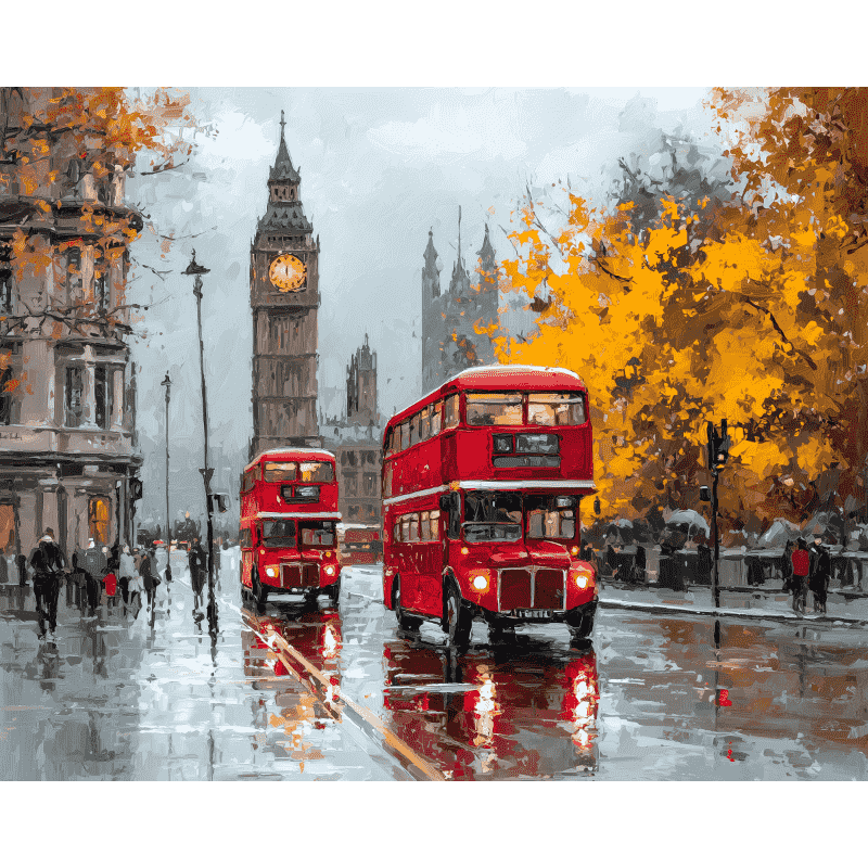 Timeless London | Paint by Number