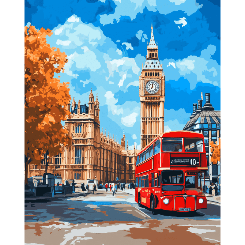Classy London | Paint by Number