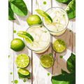 Refreshing Margaritas | Paint by Number