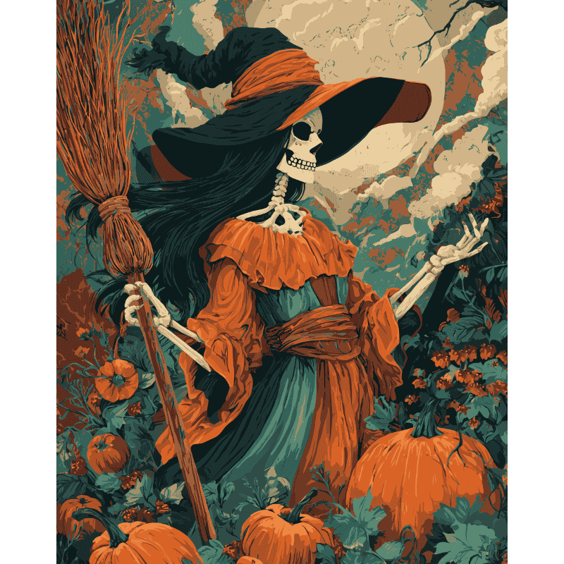 A graceful death | Paint by Number