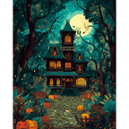 Haunted house | Paint by Number