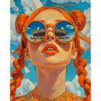 Ginger carousel | Paint by Number