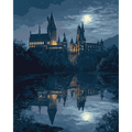 Moonlit castle | Paint by Number