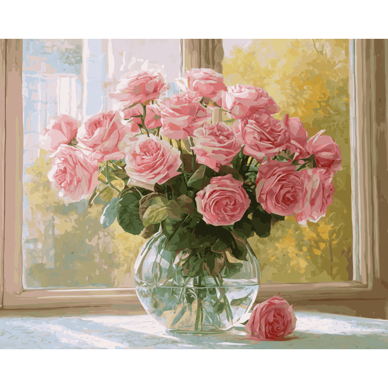 Elegant bouquet | Paint by Number