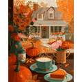 Pumpkins & Pie | Paint by Number