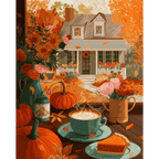 Pumpkins & Pie | Paint by Number