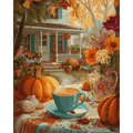 Halloween morning | Paint by Number