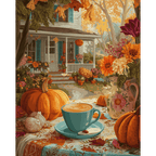 Halloween morning | Paint by Number