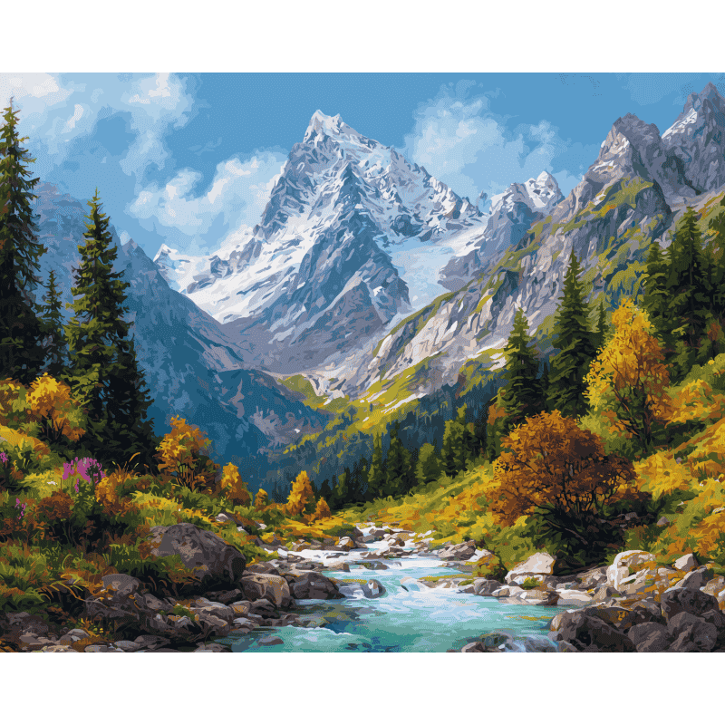 Source of nature | Paint by Number