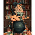 Potion witch | Paint by Number