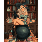 Potion witch | Paint by Number