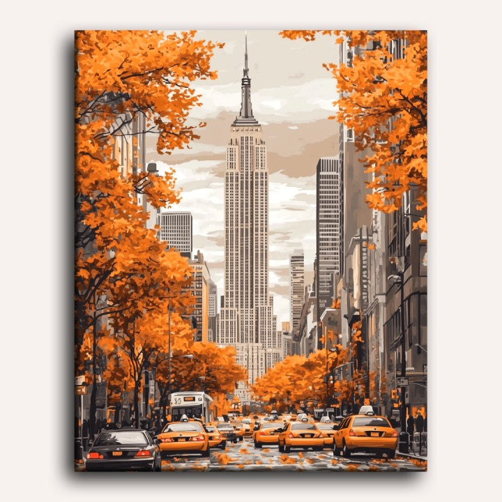 Autumn in New York | Paint by Number