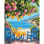 Citrus by the Sea | Paint by Number