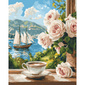 Coffee at the Window | Paint by Number