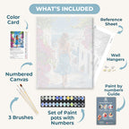 A Walk in Santorini | Paint by Number