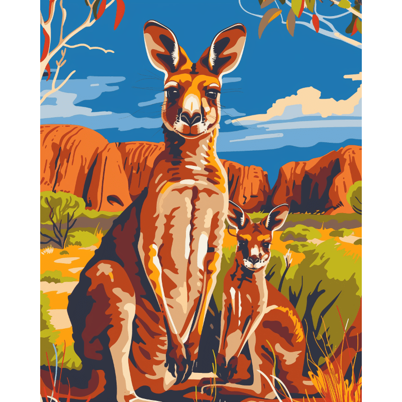 Spirit of Australia | Paint by Number