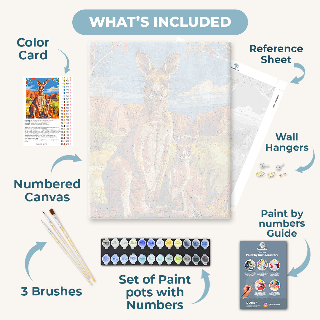 Village in Autumn | Paint by Number