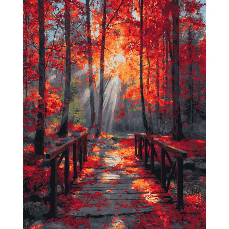 Forest Glow | Paint by Number