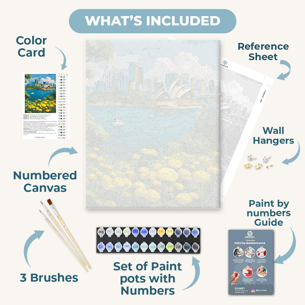 Sydney Opera House | Paint by Number