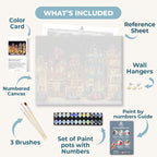 Christmas Eve in Amsterdam | Paint by Number