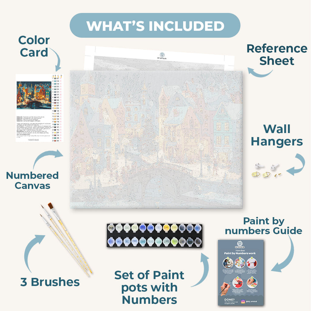 Magic Village | Paint by Number