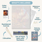 Santa`s break | Paint by Number