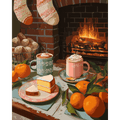 Tangerines aroma | Paint by Number
